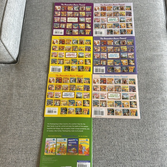 Berenstain Bears Children's Book Set (7 books) - Picture 2 of 2